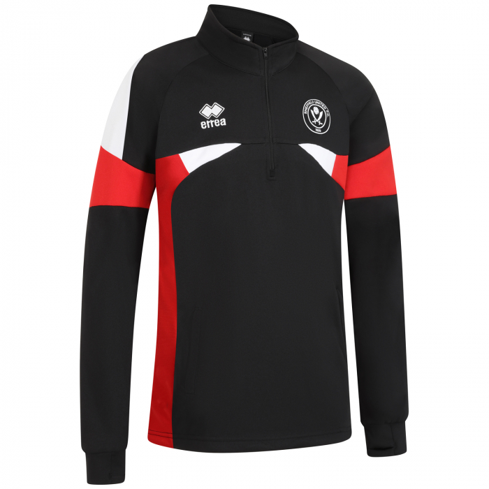 Junior Taylor 1/4 Zip 25 B/W/R