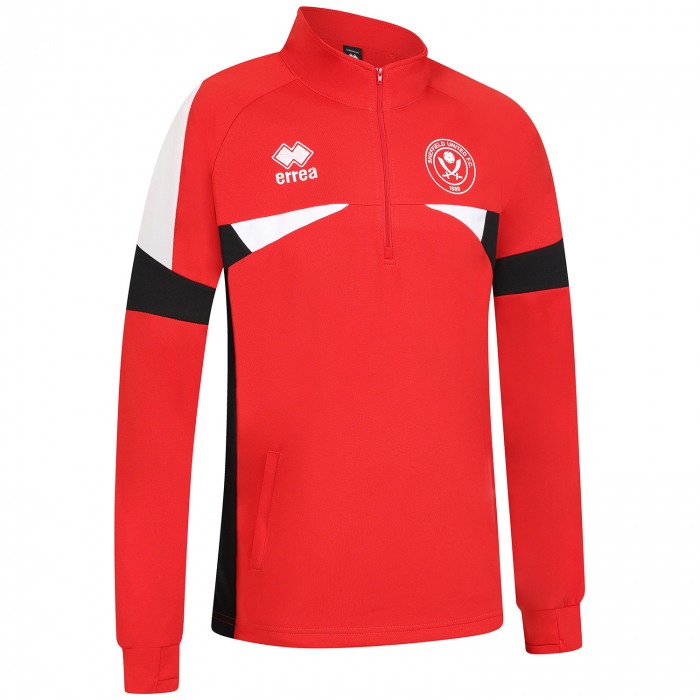 Adult Taylor 1/4 Zip 25 R/B/W