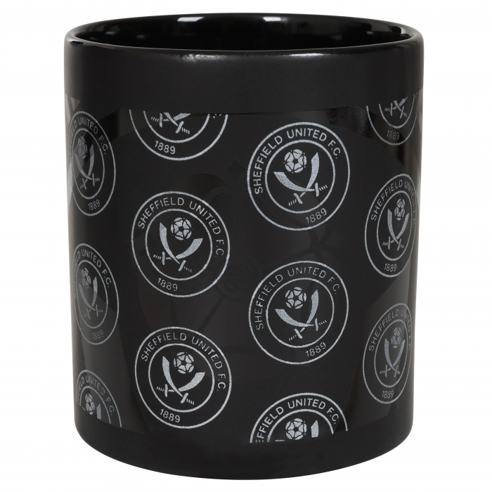 Multi Crest Mug Black