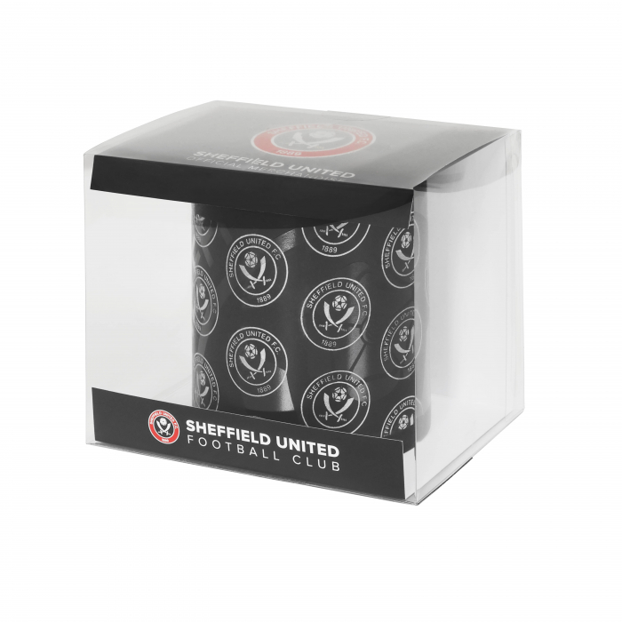 Multi Crest Mug Black