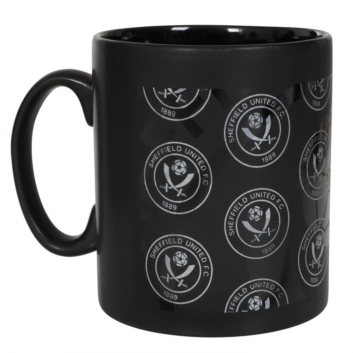 Multi Crest Mug Black