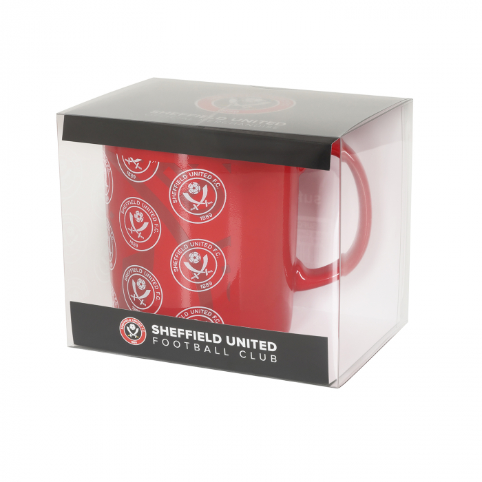 Multi Crest Mug Red