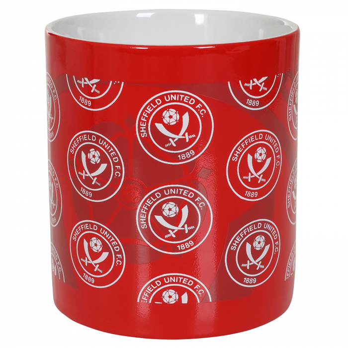 Multi Crest Mug Red