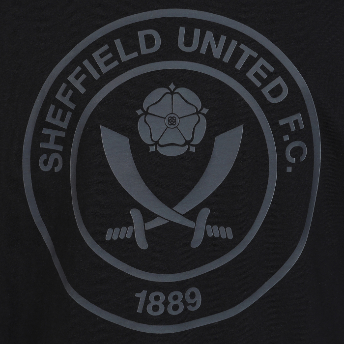 Junior Sheffield United Crest Tee Black