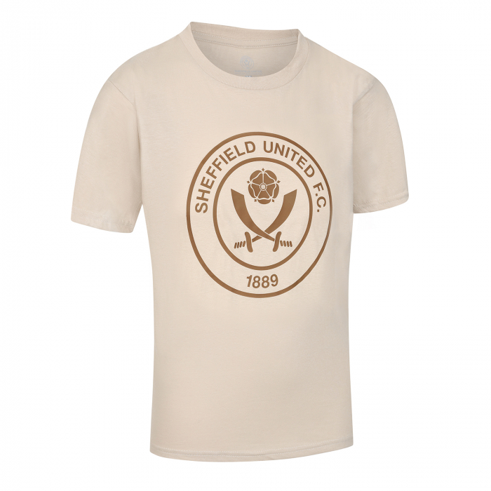 Junior Sheffield United Crest Tee Nude