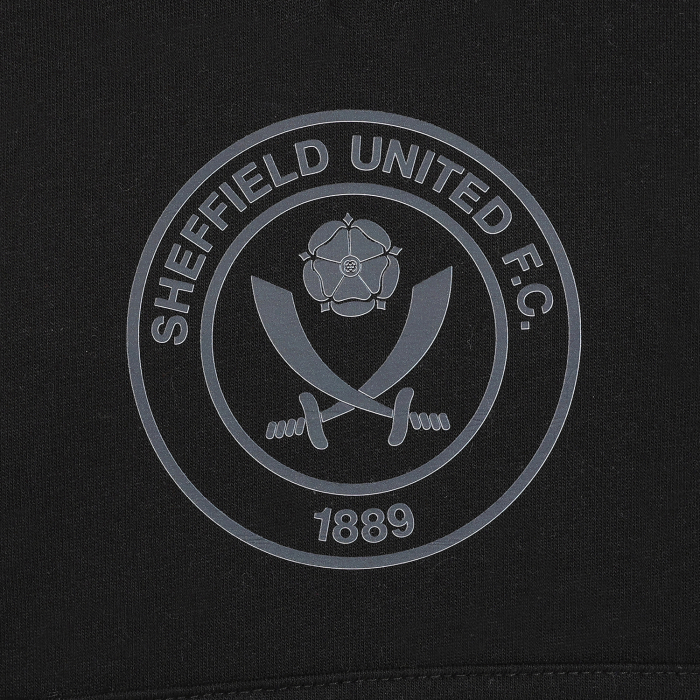 Junior Sheffield United Crest Hoody Black