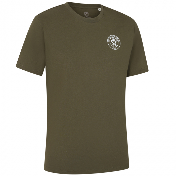 Crest Club Tee Khaki