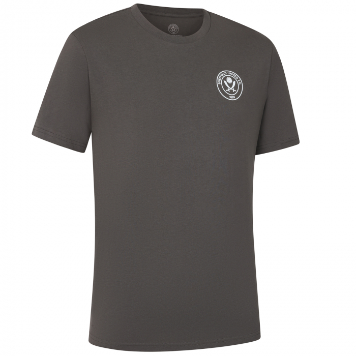 Crest Club Tee Anthracite