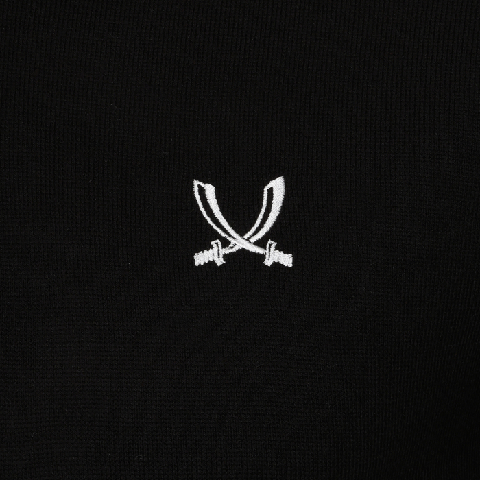 Essential Knit Zip Polo 