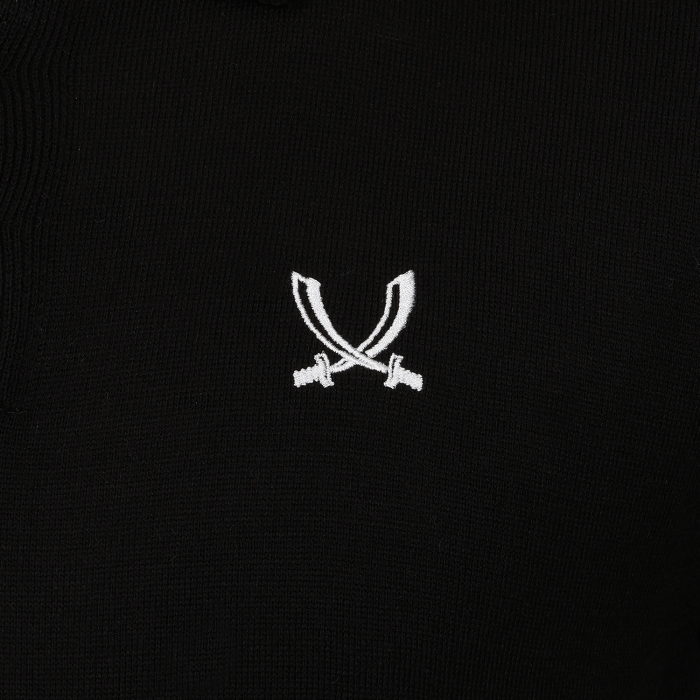Essential Knit Button Polo 