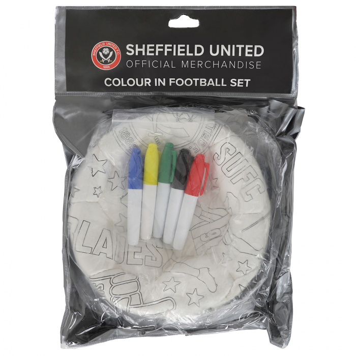 Colour In Football Set