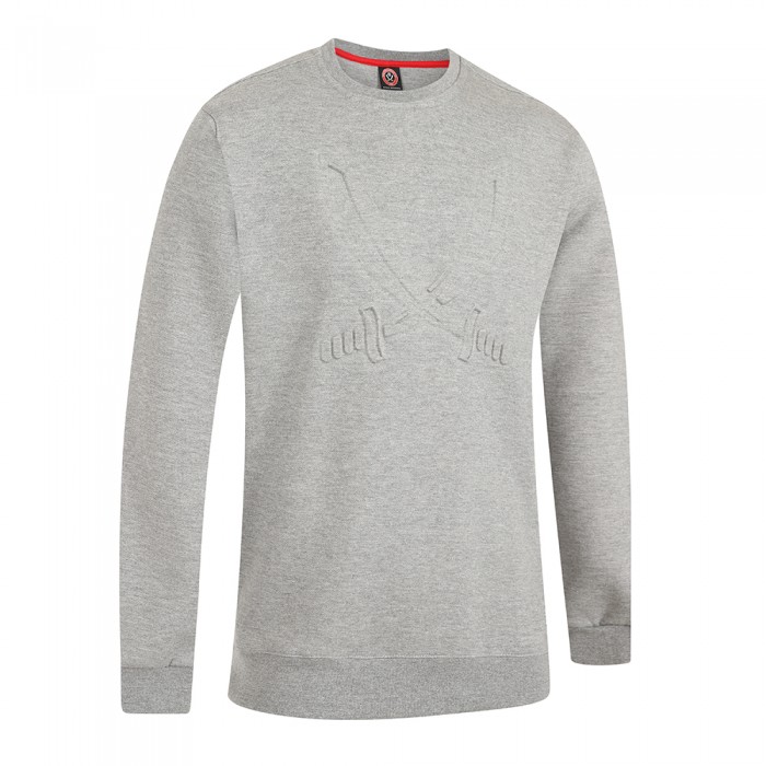 Embossed Sword Sweat Grey