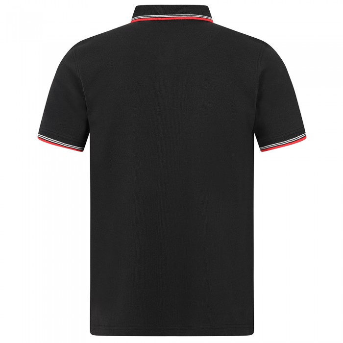 Rubber Full Crest Polo Black