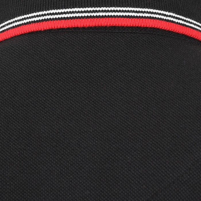 Rubber Full Crest Polo Black