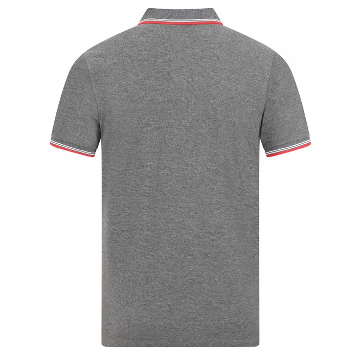 Rubber Full Crest Polo Grey
