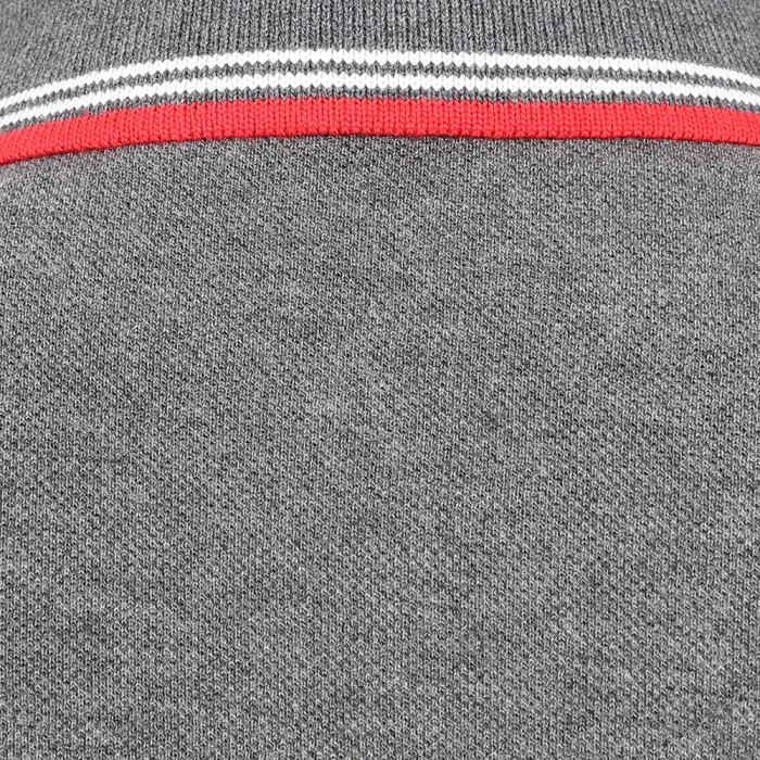 Rubber Full Crest Polo Grey