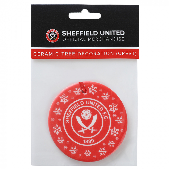 Ceramic Crest Tree Decoration