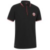 Rubber Full Crest Polo Black
