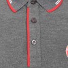Rubber Full Crest Polo Grey