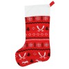 Crest Knitted Stocking