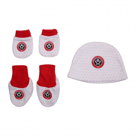 Hat, Bootee and Mitt Set
