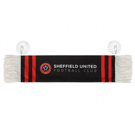 SUFC Car Scarf B/R