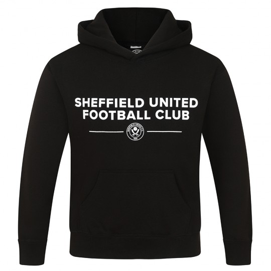 JR SUFC Hoody Black