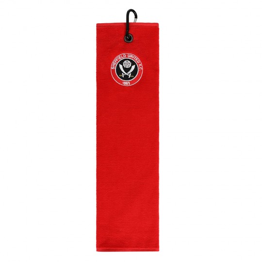 Plain Red Golf Towel
