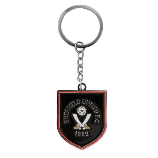 Home Retro Shield Keyring