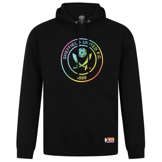 Rainbow Hoody Black