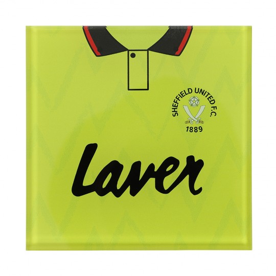 Away 1990 Retro Glass Coaster