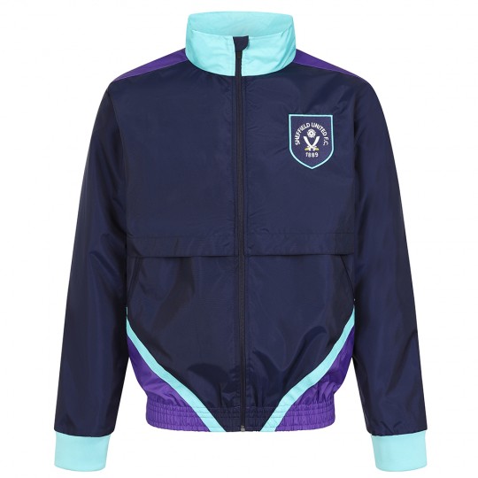 Retro Windbreaker Navy