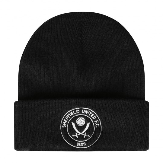 Mono Beanie Hat B/W