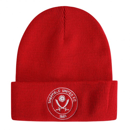 Mono Beanie Hat R/W