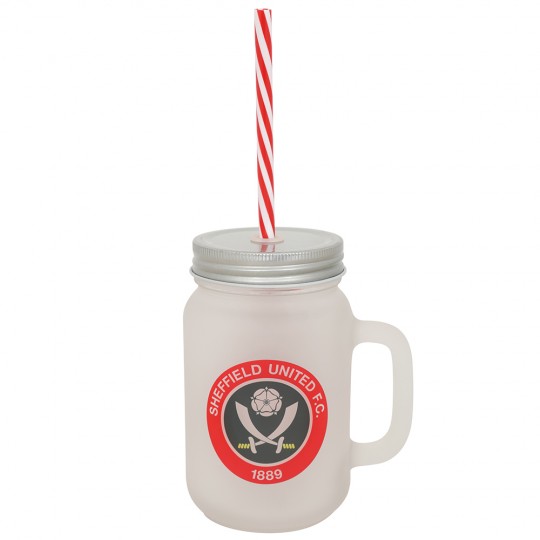 Frosted Mason Jar