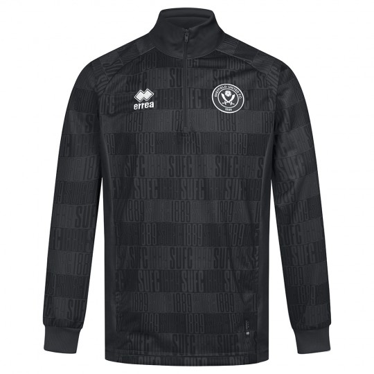 Adult Warm Up 1/4 Zip 23 B/W