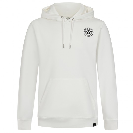 Crest Club Hoody Off White