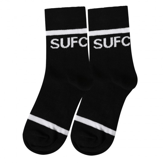 JR SUFC Sock BW