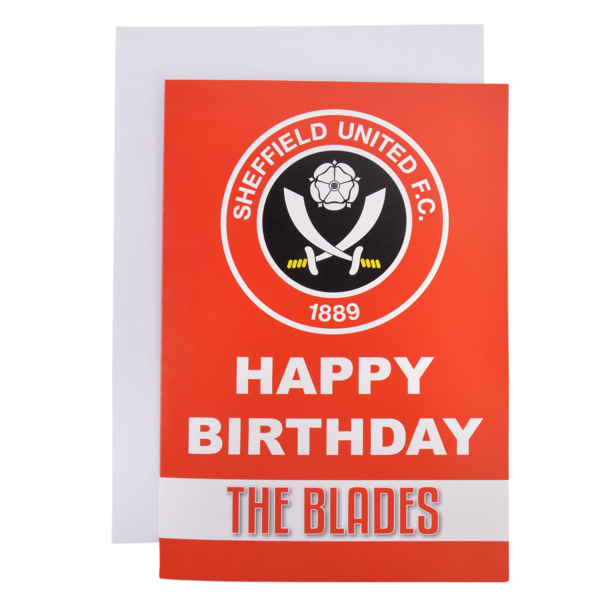 Personalised Birthday Card Sheffield United F.C SHIRT