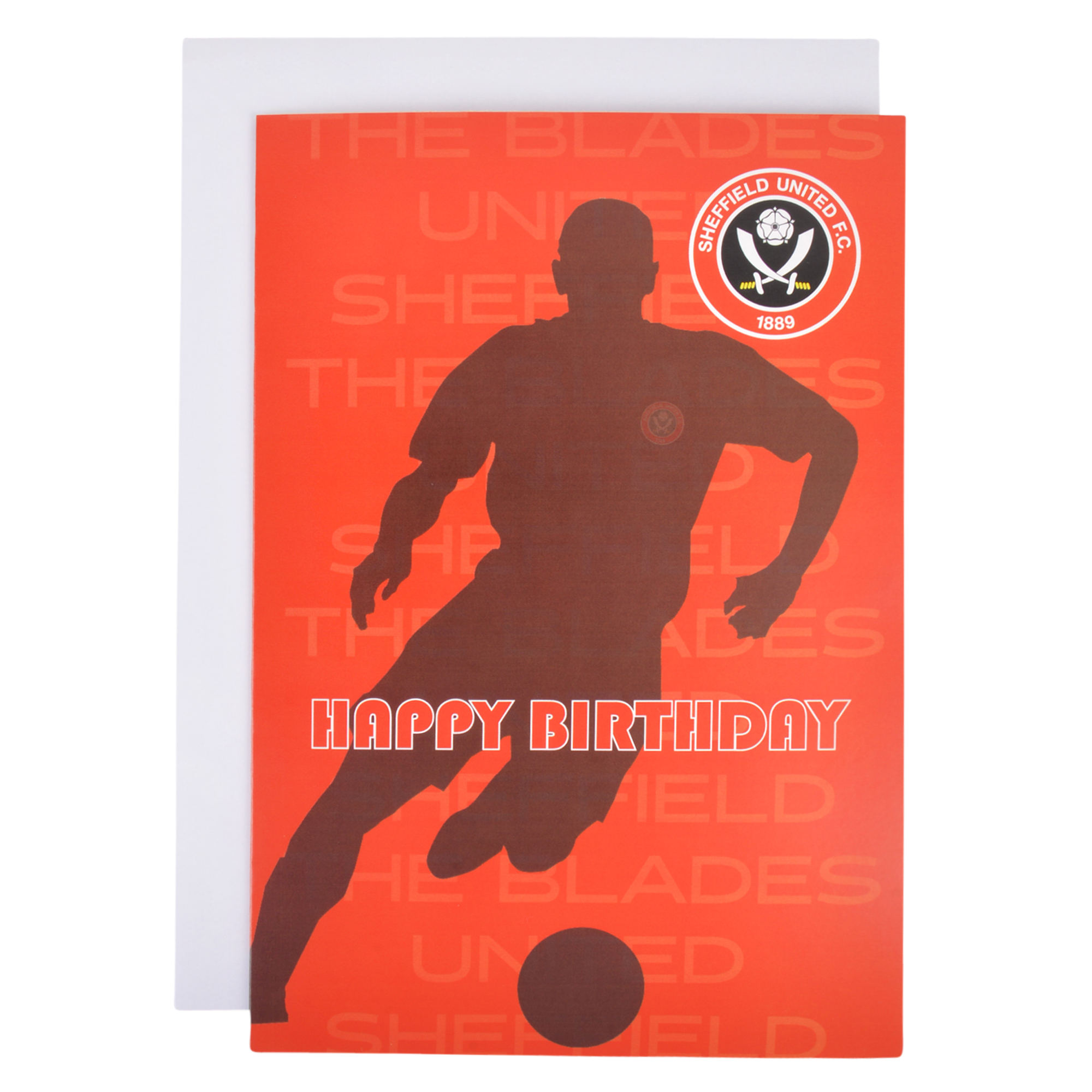 Personalised Birthday Card Sheffield United F.C SHIRT