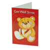 Get Well Soon Bear Card