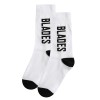 Blades Text Sock W/B