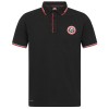 Rubber Full Crest Polo Black
