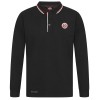 Rubber Full Crest LS Polo Black