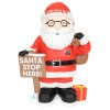 Santa Stop Here Gnome