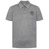 Mens Gym Polo Grey