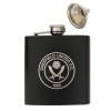 Matte Black Hipflask