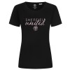 Ladies Text Tee B/P