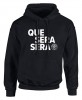 Adult Que Sera Sera Hoody B/W