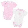2PK Crest Bodysuit P/W